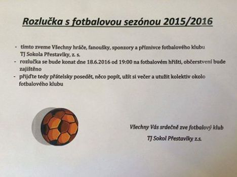 Rozlučka