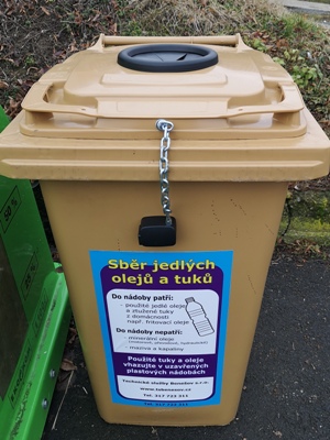 nádoba na oleje