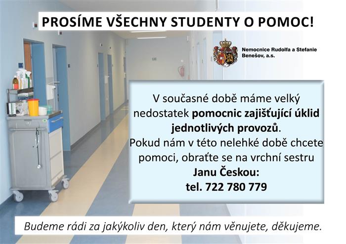 žádost nemocnice Benešov žádost nemocnice Benešov